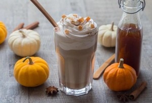 Латте с тыквой